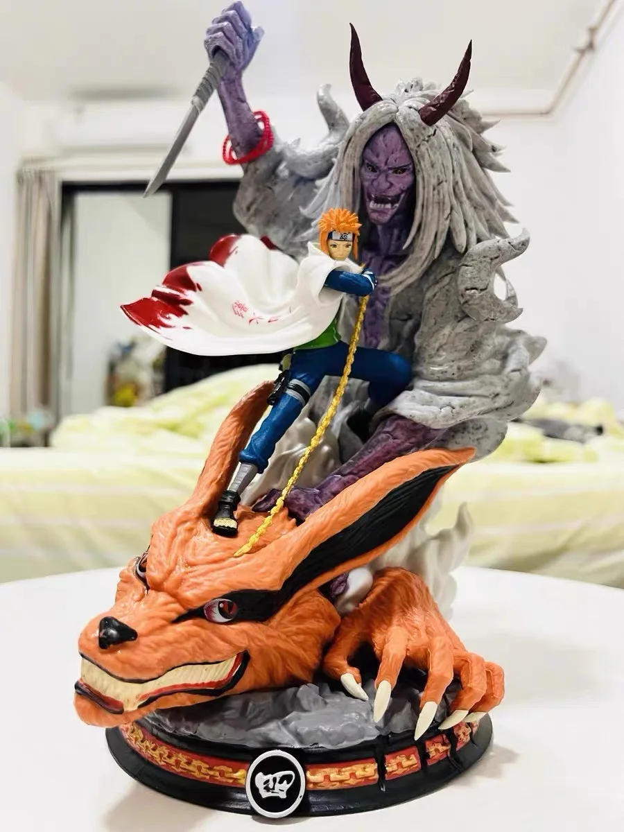 Figurine Naruto Minato vs Kurama Susanoo 28cm – Figurine Manga Collector – Image 4