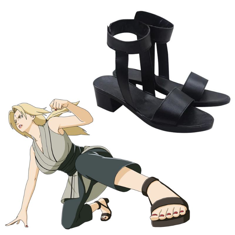 Cosplay Manga Chaussures de Tsunade