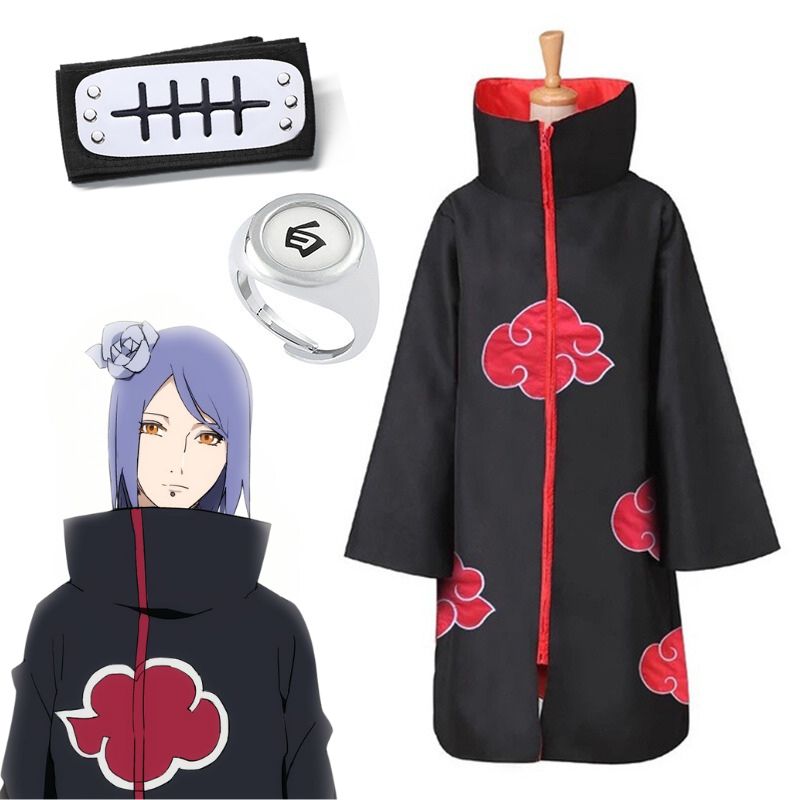 Cosplay Manga Akatsuki Konan Complet