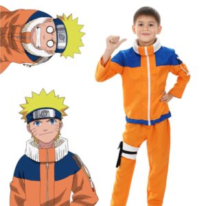 Ensemble Cosplay Manga Naruto Uzumaki Enfance