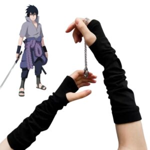 Cosplay Manga Mitaines à Manches Longues de Uchiha Sasuke