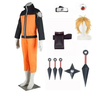 Cosplay Manga Ensemble Complet de Naruto Uzumaki