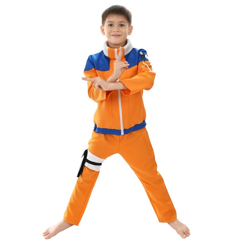 Ensemble Cosplay Manga Naruto Uzumaki Enfance – Image 3