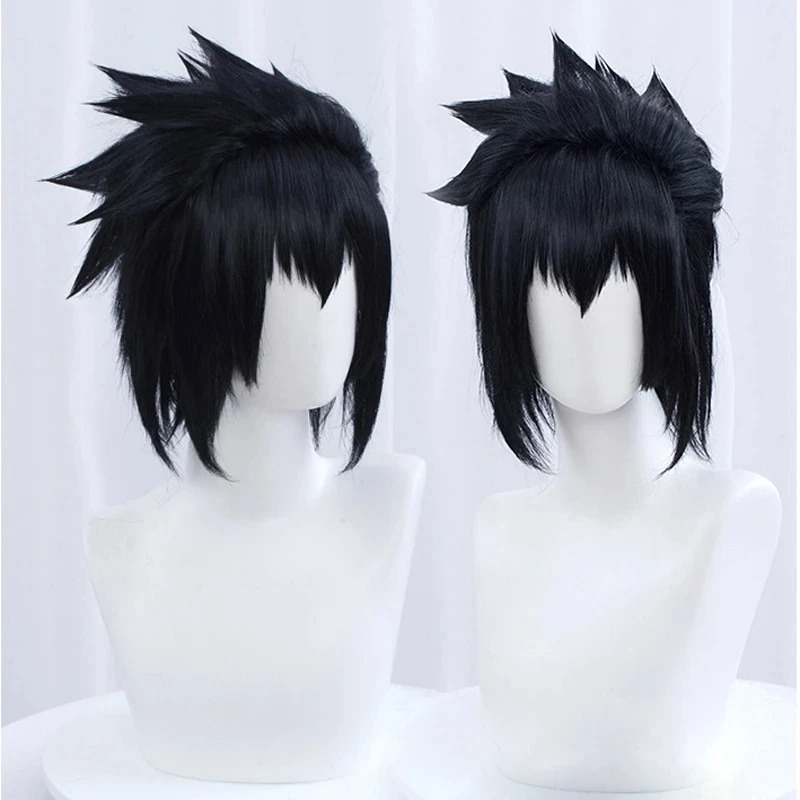 Perruque Cosplay Manga Sasuke Uchiha – Image 2