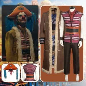 Cosplay One Piece Complet de Baggy le Clown