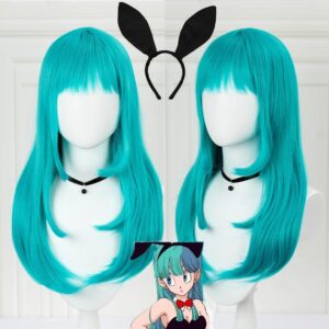 Cosplay Dragon Ball Perruque Bulma