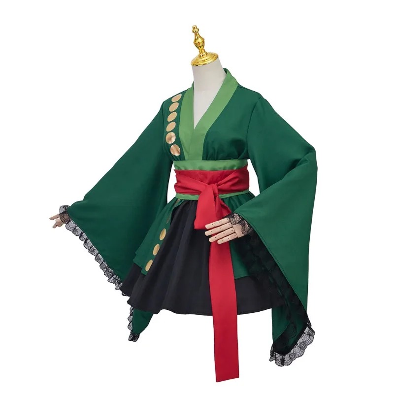 Cosplay One Piece Roronoa Zoro - Robe Kimono Wano – Image 3