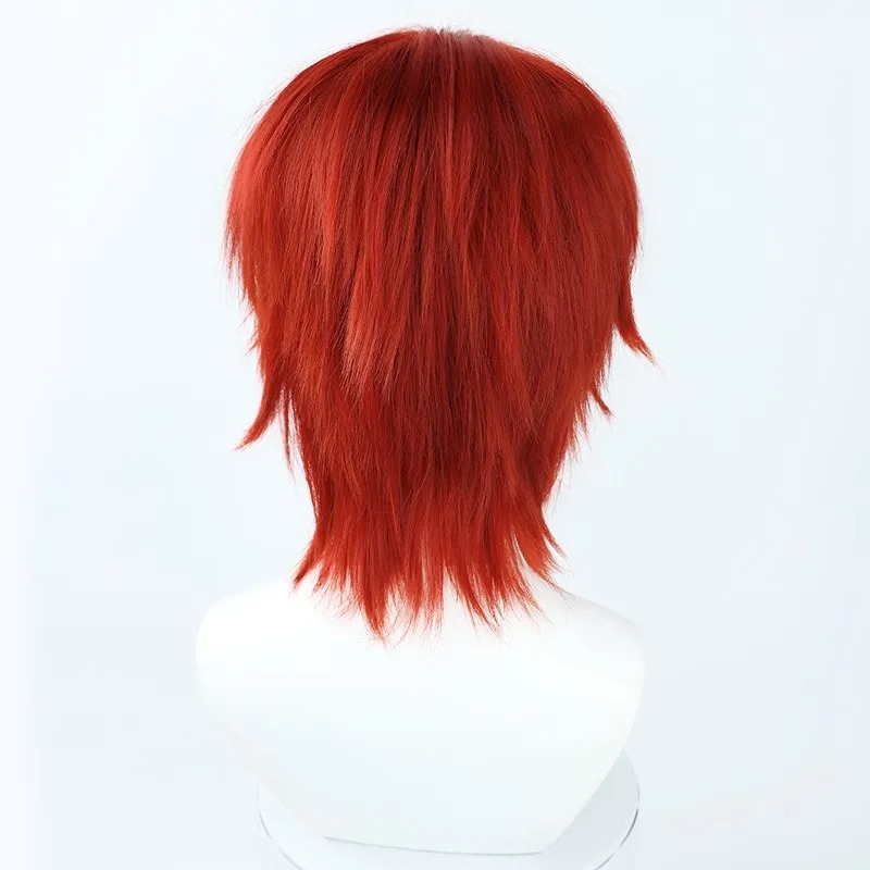 Perruque de Cosplay One Piece Shanks le Roux – Image 3