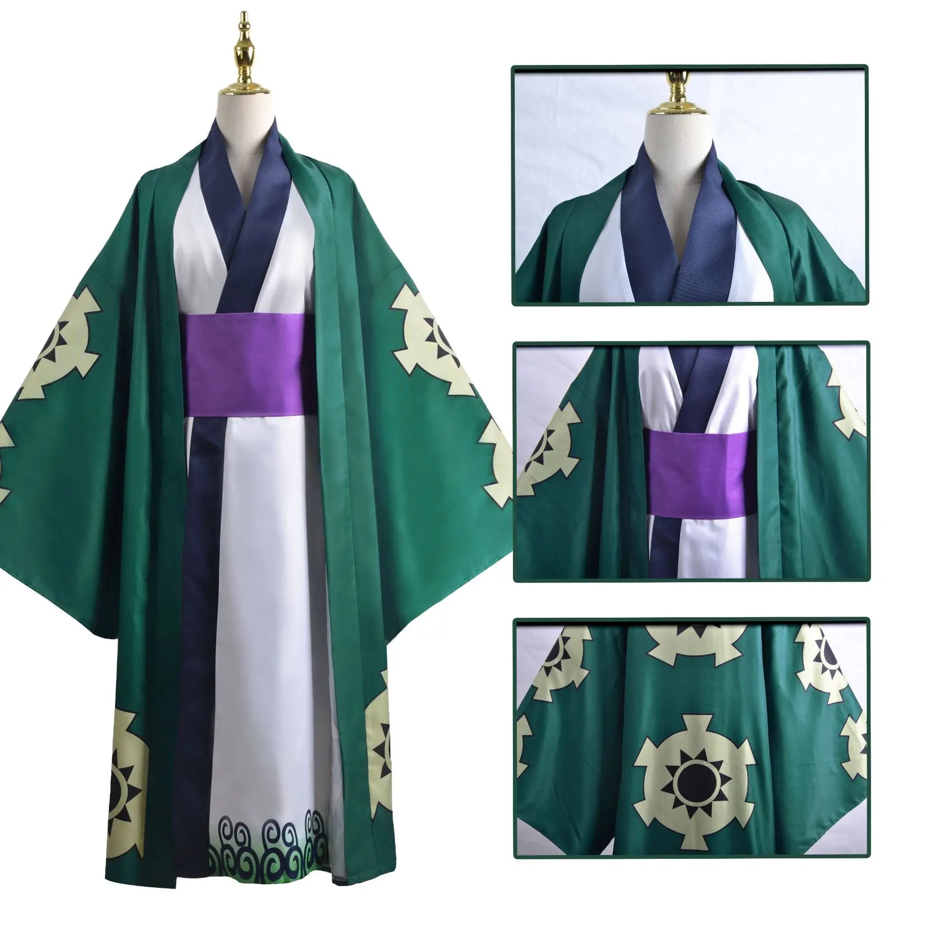 Kimono Roronoa Zoro pour Cosplay One Piece – Image 2