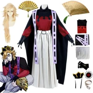 Cosplay Doma Cosplay Demon Slayer Lune Supérieure 2
