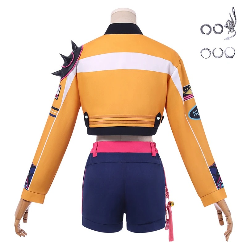 Costume Cosplay Rumi – KPop Demon Hunters – Tenue Complète avec Perruque & Accessoires – Image 5