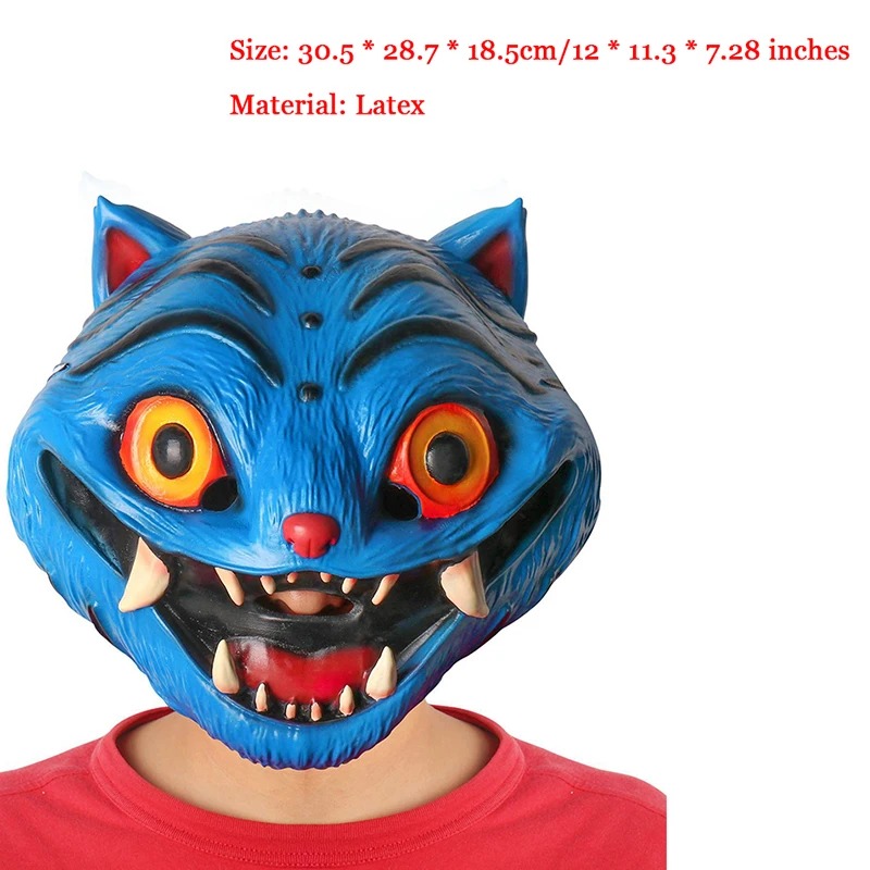 Masque Derpy – KPOP Demon Hunter | Chat démon bleu réaliste – Image 7