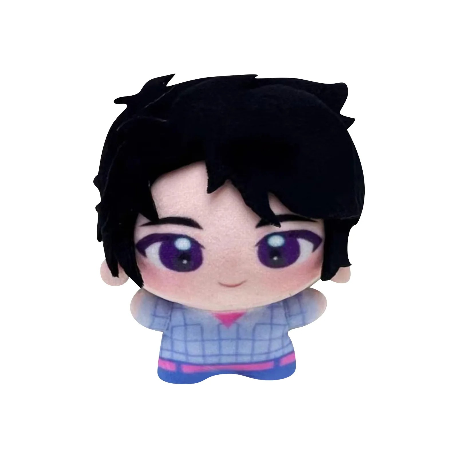 Peluche Jinu 10 cm – KPOP Demon Hunter | Mini Peluche K-pop Noire et Grise