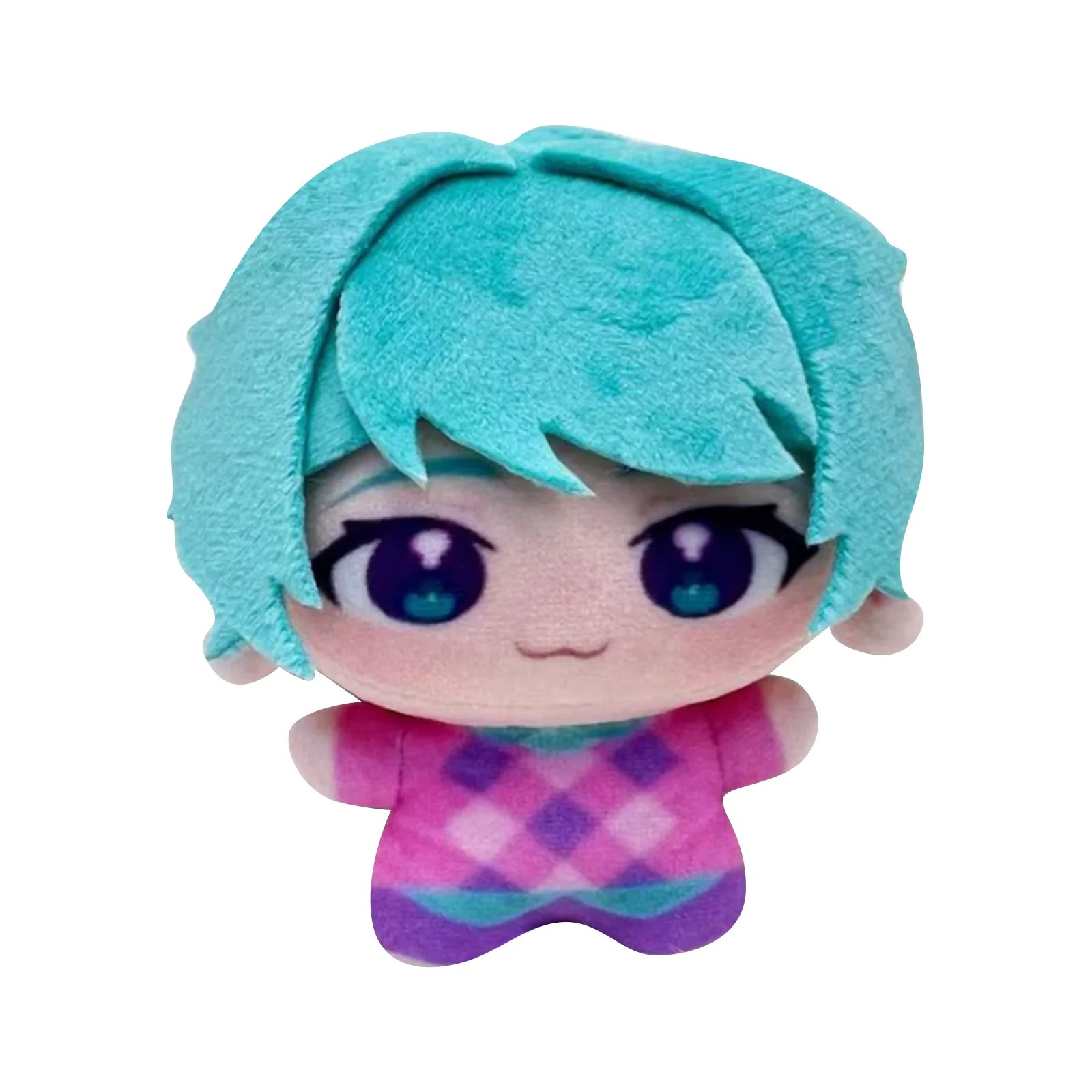 Peluche Blue Saja 10 cm – KPOP Demon Hunter | Mini Peluche K-pop Bleue et Rose